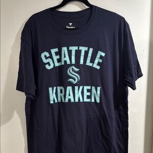 Fanatics Seattle Kraken Dark Blue Tee
